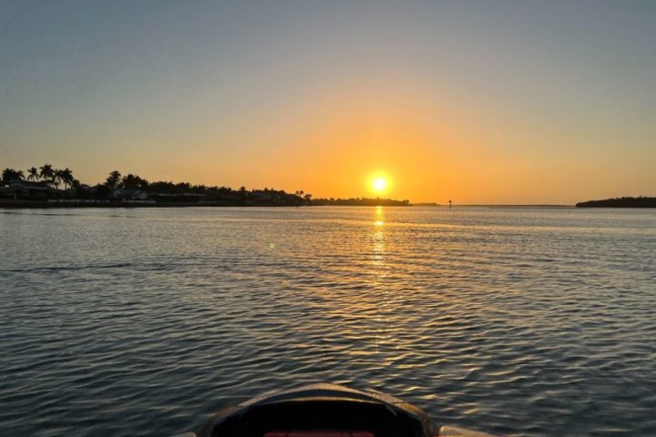 a jet ski docked next to a body of water